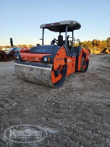 Used Compactor in yard
